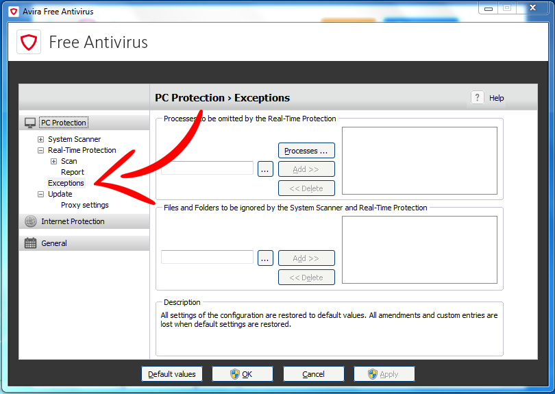 hat avira free eine firewall